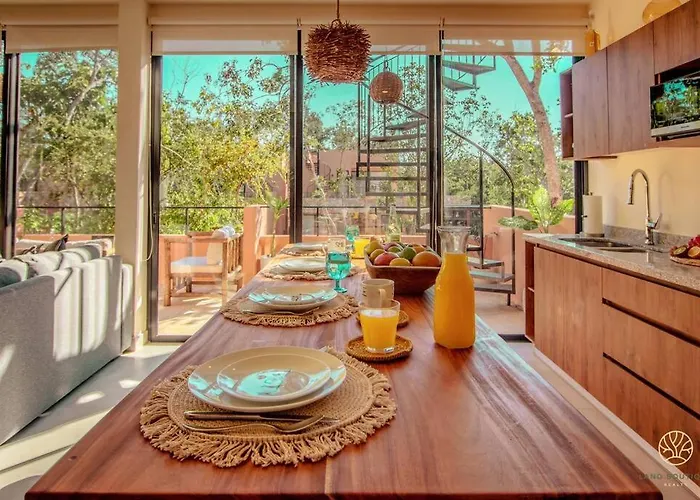The Savia House - Rooftop & Gym * Tulum